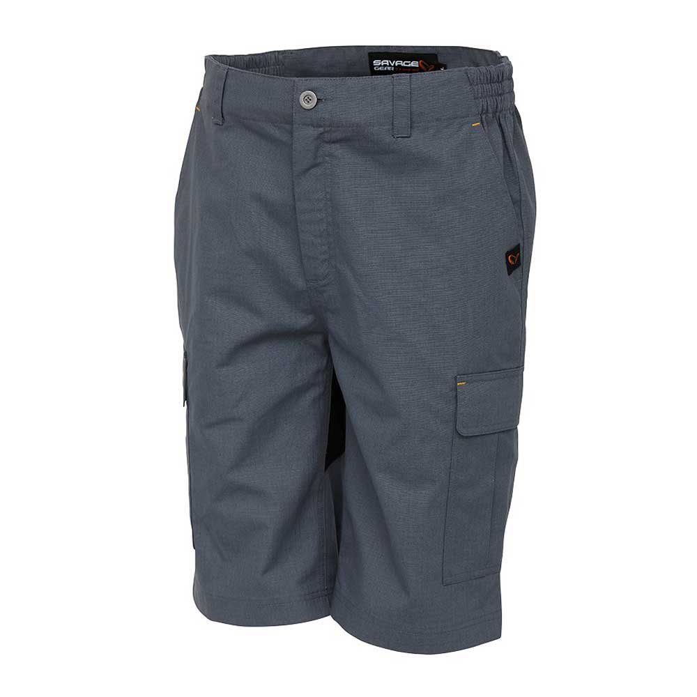 Savage Gear Fighter Shorts Grau 2XL Mann von Savage Gear