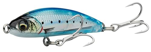Savage Gear Gravity Bleistift - Micro Bleistift Köder für Wolfsbarsch, Makrele, Kabeljau, Weitwurf, flaches Profil für hervorragenden Grip im Wasser, Salzwasser Angelköder Sardine 5 cm Savage Gear Gravity Bleistift - Micro Bleistift Köder für Wolfsbarsch, Makrele, Kabeljau, Weitwurf, flaches Profil für hervorragenden Grip im Wasser, Salzwasser Angelköder Sardine 5 cm von Savage Gear