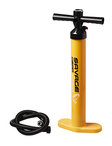 Savage Gear Hand Pump 29Psi / 2Bar - Luftpumpe für Schlauchboote & Bellyboote, Handpumpe für Angelboote, Pumpe für Boote Savage Gear Hand Pump 29Psi / 2Bar - Luftpumpe für Schlauchboote & Bellyboote, Handpumpe für Angelboote, Pumpe für Boote von Savage Gear