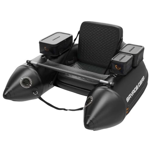 Savage Gear High Rider V2 Belly Boat 170 - Bellyboot zum Raubfischangeln, Angelboot zum Spinnangeln & Fliegenfischen, Boot für Spinnfischer Savage Gear High Rider V2 Belly Boat 170 - Bellyboot zum Raubfischangeln, Angelboot zum Spinnangeln & Fliegenfischen, Boot für Spinnfischer von Savage Gear