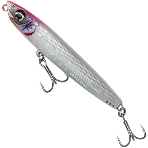 Savage Gear Köder zum Hochseeangeln 13cm 73g Cast Hacker Fast Sinking, Farbe:Pink Head LS von Savage Gear