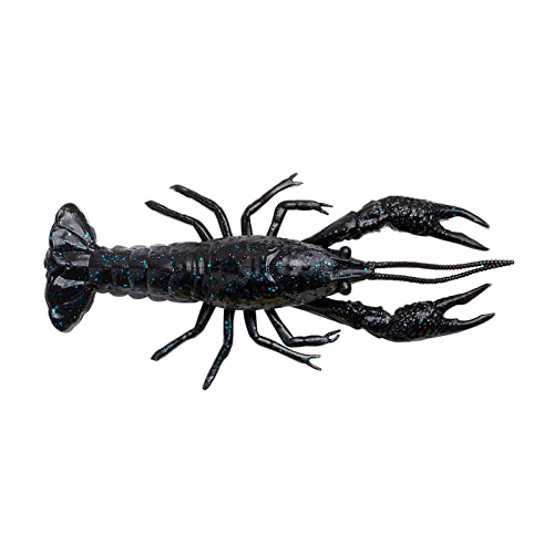 Savage Gear Krebsimitate 4D Craw 7,5cm 5,5g - 6 Creature Baits, Farbe:Black & Blue Savage Gear Krebsimitate 4D Craw 7,5cm 5,5g - 6 Creature Baits, Farbe:Black & Blue von Savage Gear