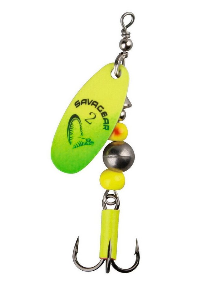 Savage Gear Kunstköder Caviar Spinner Anti Drall Flou Gelb o. Orange Körper Weitwurfspinner, Kleine Schmuckstücke mit brutaler Wirkung Savage Gear Kunstköder Caviar Spinner Anti Drall Flou Gelb o. Orange Körper Weitwurfspinner, Kleine Schmuckstücke mit brutaler Wirkung von Savage Gear