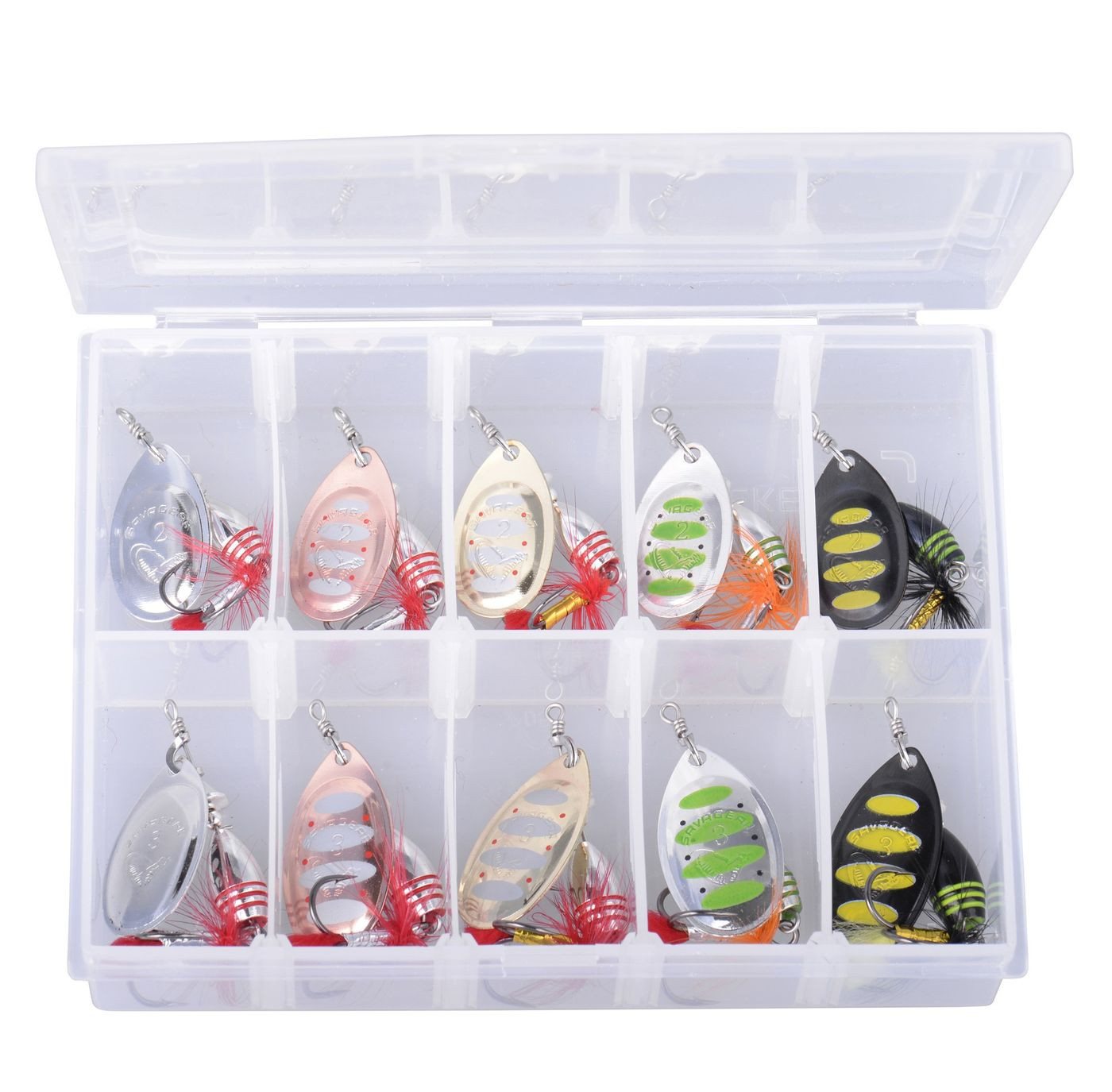 Savage Gear Kunstköder Savage Gear Rotex Spinner Set 5,5g / 8g – 10 Köder Savage Gear Kunstköder Savage Gear Rotex Spinner Set 5,5g / 8g – 10 Köder von Savage Gear
