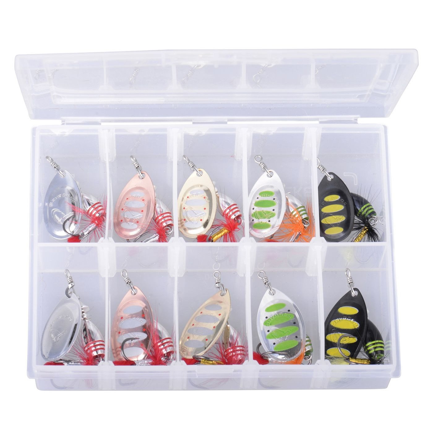 Savage Gear Kunstköder Savage Gear Rotex Spinner Set 6g / 8g – 10 Köder Savage Gear Kunstköder Savage Gear Rotex Spinner Set 6g / 8g – 10 Köder von Savage Gear
