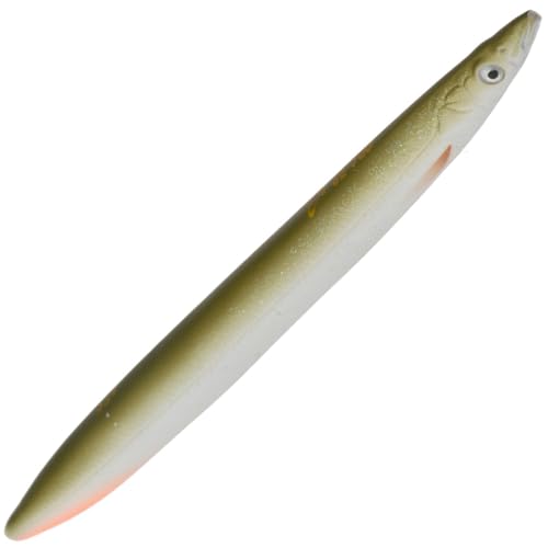 Savage Gear Line Thru Sandeel Kunstköder, 11 cm, 15, matt, Weiß, 11, sinkend Savage Gear Line Thru Sandeel Kunstköder, 11 cm, 15, matt, Weiß, 11, sinkend von Savage Gear