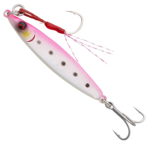 Savage Gear Meeresköder zum Jiggen auf Makrelen, Seebrassen & andere Meeresfische 4cm 12g Flatline TG, Farbe:UV Chartreuse Savage Gear Meeresköder zum Jiggen auf Makrelen, Seebrassen & andere Meeresfische 4cm 12g Flatline TG, Farbe:UV Chartreuse von Savage Gear