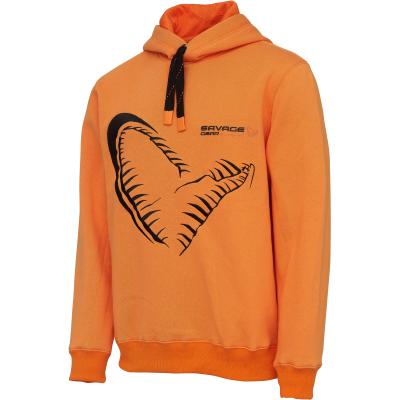 Savage Gear Mega Jaw Hoodie L Sun Orange von Savage Gear