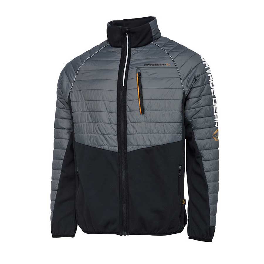 Savage Gear Reflection Hybrid Castlerock Jacket Schwarz,Grau S Mann von Savage Gear