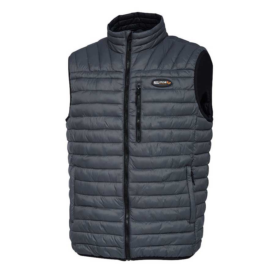 Savage Gear Ripple Quilt Castlerock Jacket Grau S Mann von Savage Gear