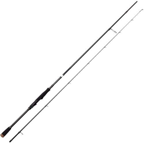 Savage Gear SG2 Medium Game Spinnrute, Angelruten, Spinnruten, Raubfisch, Hecht, Barsch, Forelle, Zander, Unisex, Schwarz, 1.98m | 7-23g Savage Gear SG2 Medium Game Spinnrute, Angelruten, Spinnruten, Raubfisch, Hecht, Barsch, Forelle, Zander, Unisex, Schwarz, 1.98m | 7-23g von Savage Gear