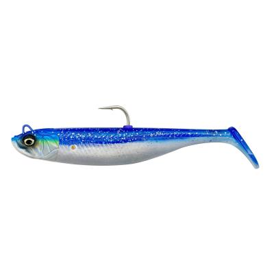 Savage Gear Savage Minnow 10cm 20g S Blue Pearl Silver 2+1 von Savage Gear