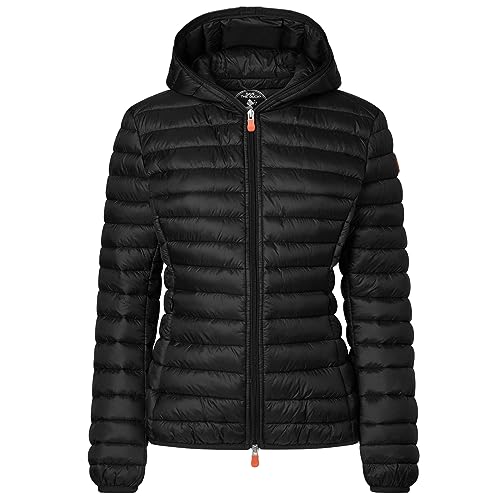 Save The Duck Damen Daisy Jacke, Black, L von Save The Duck