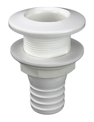 Sawesto Borddurchlass aus Kunststoff – Weiß, Verschiedene Größen, UV-beständig Größe Gewinde Ø 1-1/4" - Schlauchanschluss 30mm Sawesto Borddurchlass aus Kunststoff – Weiß, Verschiedene Größen, UV-beständig Größe Gewinde Ø 1-1/4" - Schlauchanschluss 30mm von Sawesto