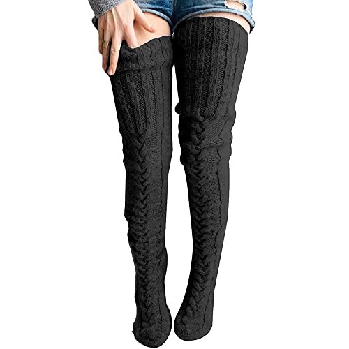 Sawmew Damen Kniestrümpfe Baumwollstrümpfe Stricksocken Overknee Strümpfe Stützkniestrümpfe Gestrickte Socken Knie Lange Socken Winter Strümpfe Legwarmers Stiefelsocken Winter Warm Knielange (Color : Sawmew Damen Kniestrümpfe Baumwollstrümpfe Stricksocken Overknee Strümpfe Stützkniestrümpfe Gestrickte Socken Knie Lange Socken Winter Strümpfe Legwarmers Stiefelsocken Winter Warm Knielange (Color : von Sawmew