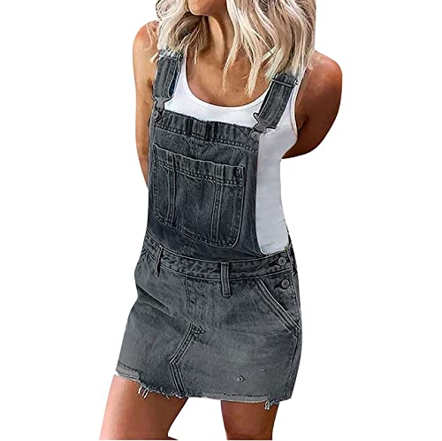 Sawmew Jeanskleid Damen Latzkleid Jeans Jeanskleid Langarm Damen Blau Denim Kleid Jeanskleid Damen Kurz Jeanskleid Damen Kleid 90er Jahre Damen Sommer Herbst Hemdkleid Blusenkleid (Color : Dark Gray Sawmew Jeanskleid Damen Latzkleid Jeans Jeanskleid Langarm Damen Blau Denim Kleid Jeanskleid Damen Kurz Jeanskleid Damen Kleid 90er Jahre Damen Sommer Herbst Hemdkleid Blusenkleid (Color : Dark Gray von Sawmew