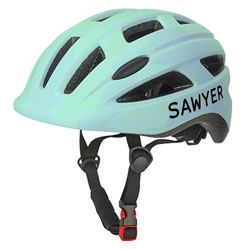 Sawyer Bikes - Casco Infantil Ajustable - Niños 2 a 10 Años (Mint) von Sawyer Bikes