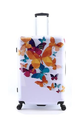 SAXOLINE Butterfly Fun Trolley Schmetterling Koffer Gr. L von SAXOLINE