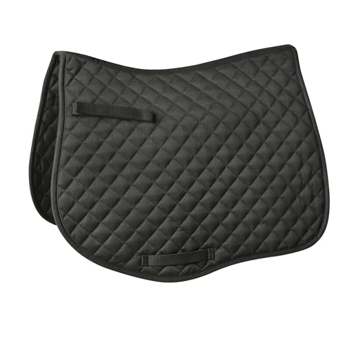 Saxon Defiant All Purpose Saddle Pad 10250420 - Black Weatherbeeta Saddle Pad Size - Pony von Saxon