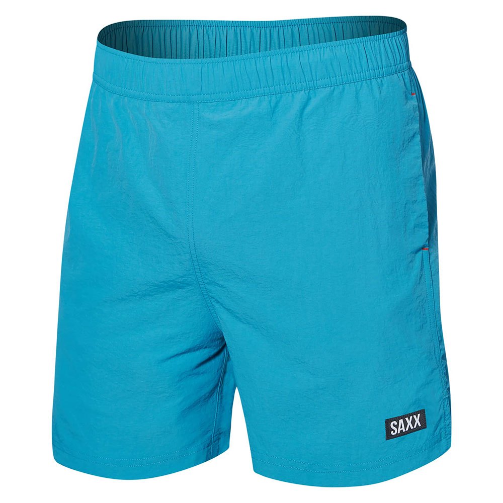 Saxx Underwear Go Coastal Swimming Shorts Blau M Mann von Saxx Underwear