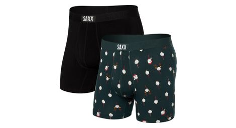 2er pack saxx ultra super soft boxershorts schwarz grun 2er pack saxx ultra super soft boxershorts schwarz grun von Saxx