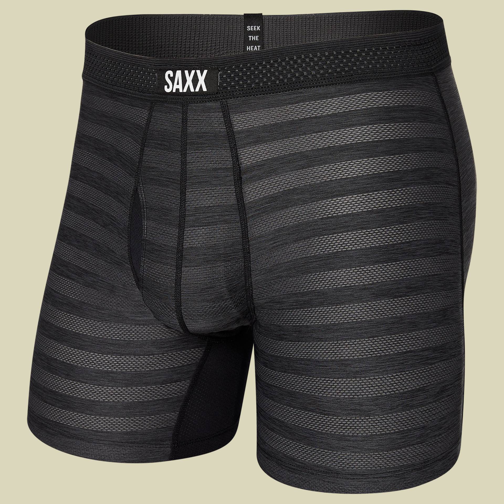 Droptemp Cooling Mesh Boxer Brief Fly Größe M Farbe black heather Droptemp Cooling Mesh Boxer Brief Fly Größe M Farbe black heather von Saxx