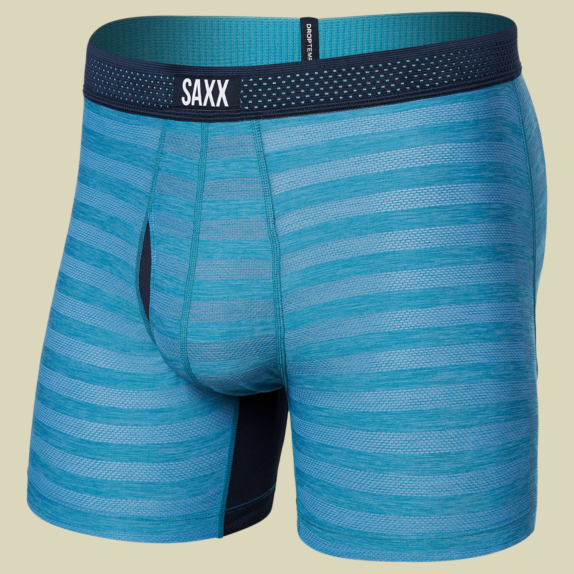 Droptemp Cooling Mesh Boxer Brief Fly blau XL - blue moon heather Droptemp Cooling Mesh Boxer Brief Fly blau XL - blue moon heather von Saxx