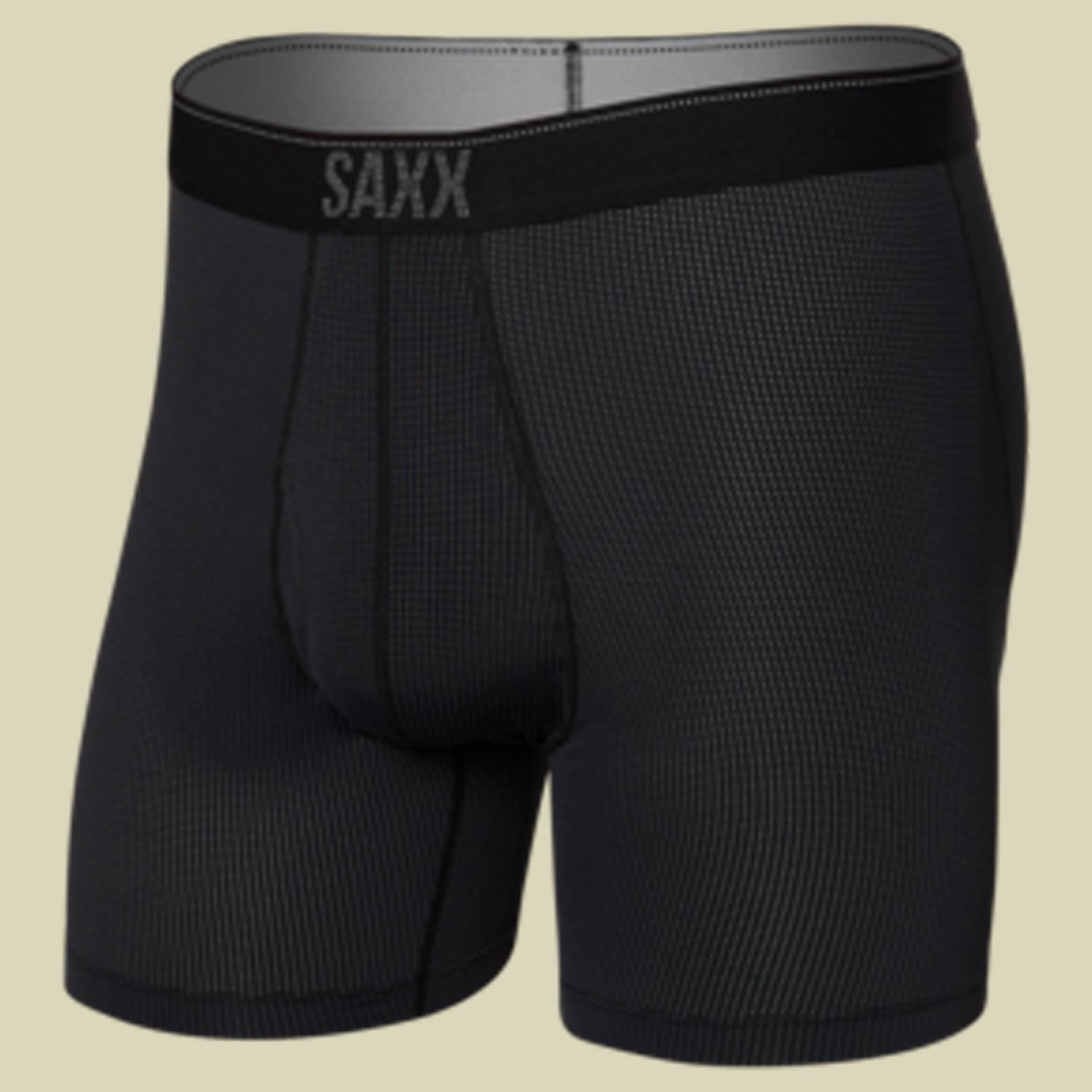 Quest Quick Dry Mesh Boxer Brief Fly schwarz M - Farbe black II von Saxx