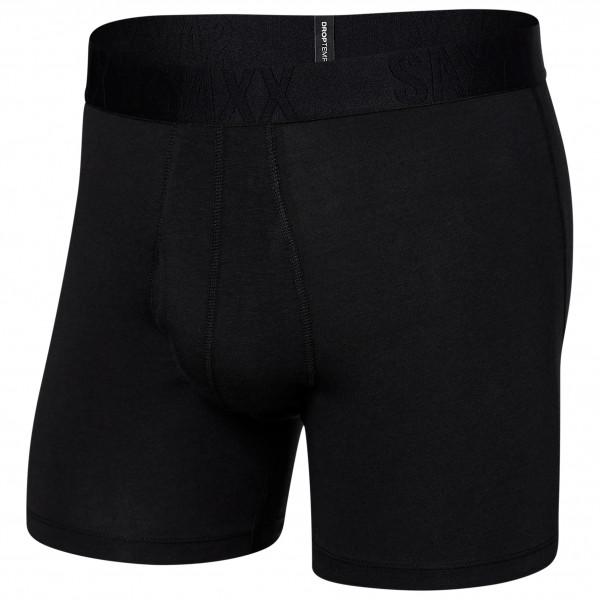 Saxx - Droptemp Cooling Cotton Boxer Brief Fly - Kunstfaserunterwäsche Gr S schwarz Saxx - Droptemp Cooling Cotton Boxer Brief Fly - Kunstfaserunterwäsche Gr S schwarz von Saxx