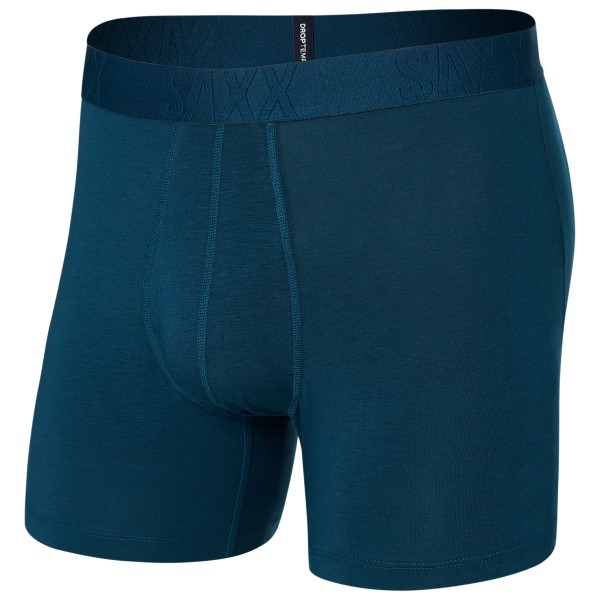 Saxx - Droptemp Cooling Cotton Boxerbrief - Kunstfaserunterwäsche Gr XL blau von Saxx