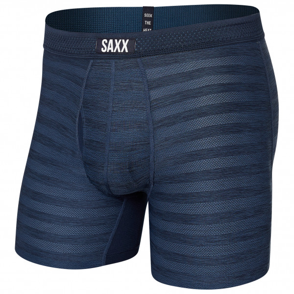 Saxx - Droptemp Cooling Mesh Boxer Brief Fly - Kunstfaserunterwäsche Gr XXL blau Saxx - Droptemp Cooling Mesh Boxer Brief Fly - Kunstfaserunterwäsche Gr XXL blau von Saxx