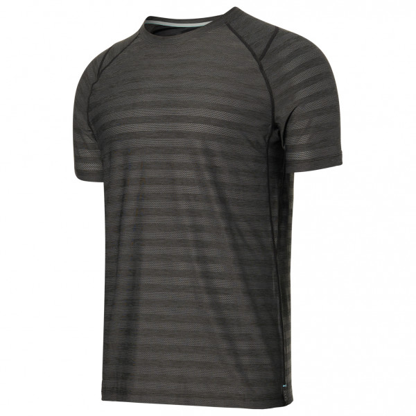 Saxx - Droptemp Cooling Mesh Tee - Funktionsshirt Gr M grau von Saxx