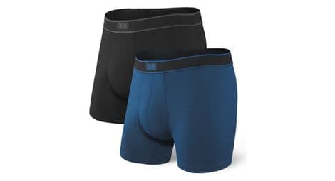 boxer packung mit 2 saxx daytripper black blue von Saxx