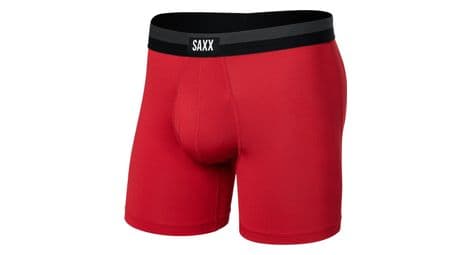 boxershorts saxx sport mesh brief   sunset red rot von Saxx