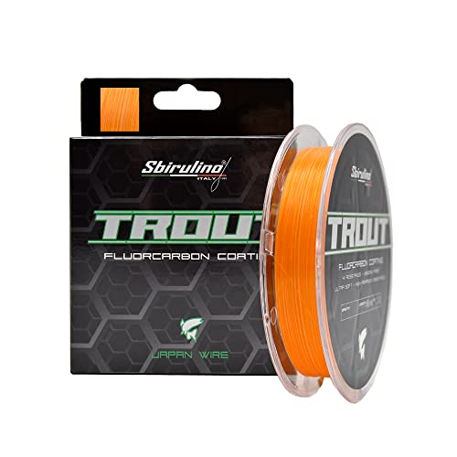 Angelschnur Fluorocarbon Coating Trout MT 150-500-1000 Durchm. 0,12 bis 0,25. Spezieller Forellenwettbewerb. Angelschnur Fluorocarbon Coating Trout MT 150-500-1000 Durchm. 0,12 bis 0,25. Spezieller Forellenwettbewerb. von Sbirulino