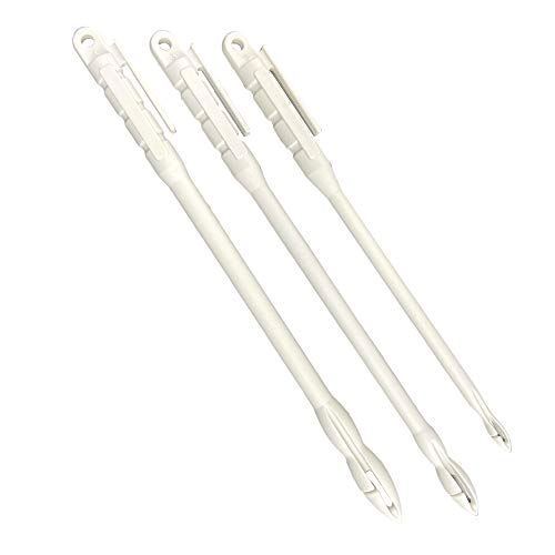 Sbirulino Hakenlöser - Set mit 3 Stück Hakenlöser zum Angeln, Hakenentferner zum Lösen von Angelhaken Sbirulino Hakenlöser - Set mit 3 Stück Hakenlöser zum Angeln, Hakenentferner zum Lösen von Angelhaken von Sbirulino