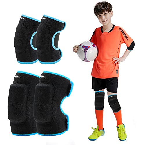 EULANT Kinder Schonerset, Junge Knieschoner und Ellenbogenschoner,Mädchen Protektoren Set für MTB Scooter Skateboard Radfahren Reiten Skater Volleyball Tanzen, Blau S Set EULANT Kinder Schonerset, Junge Knieschoner und Ellenbogenschoner,Mädchen Protektoren Set für MTB Scooter Skateboard Radfahren Reiten Skater Volleyball Tanzen, Blau S Set von EULANT