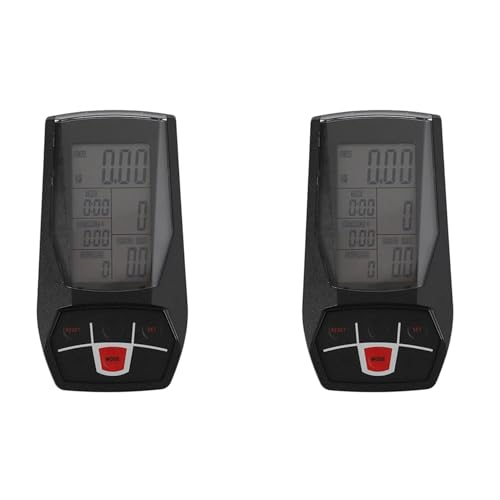 Scalewbin 2X Indoor Cycling Bike & Heimtrainer Monitor Tachometer Stationärer Fahrradcomputer Monitor Fitnessstudio-Zubehör von Scalewbin