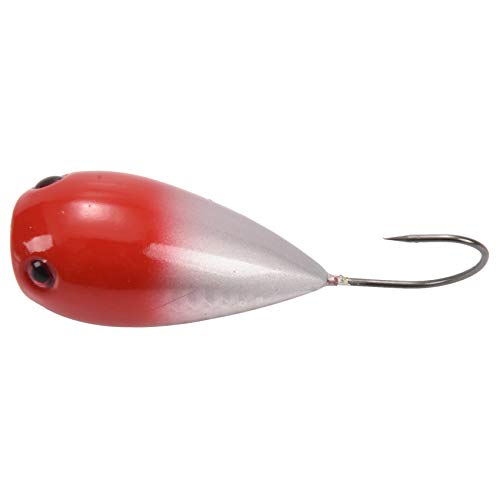 Scalewbin Angel Koeder 80 Mm 19,5 G Schwimmend Kroatien Egg- Koeder Kurbel Koeder Kuenstlicher Schwimm Koeder Schaukel Angeln Popper Koeder Haken, Rot + von Scalewbin