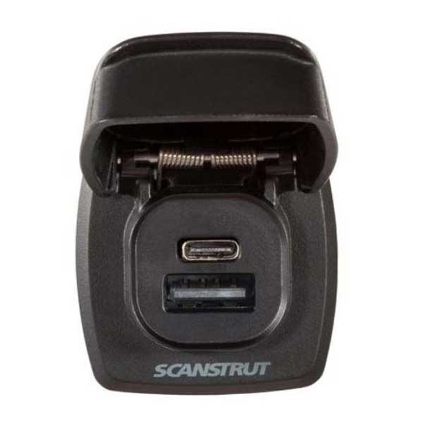 Scanstrut Flip Pro Plus Usb-a Usb-c 12/connector 24v Silber Scanstrut Flip Pro Plus Usb-a Usb-c 12/connector 24v Silber von Scanstrut