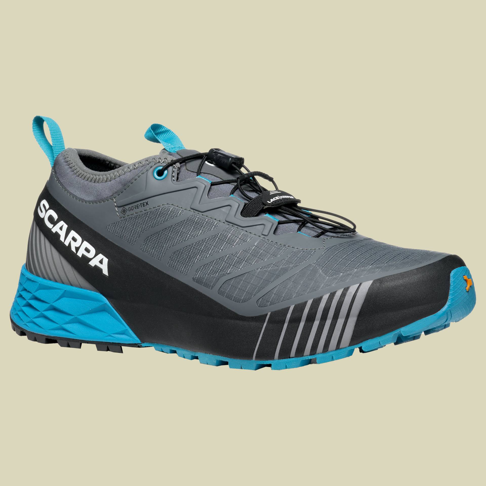 Ribelle Run GTX Men Größe 45,5 Farbe anthracite/lakeblue von Scarpa Schuhe