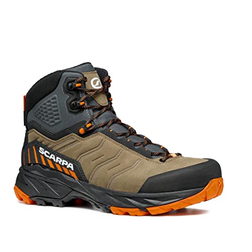 Scarpa Schuhe Rush TRK GTX Men Größe 45 desert/mango von Scarpa