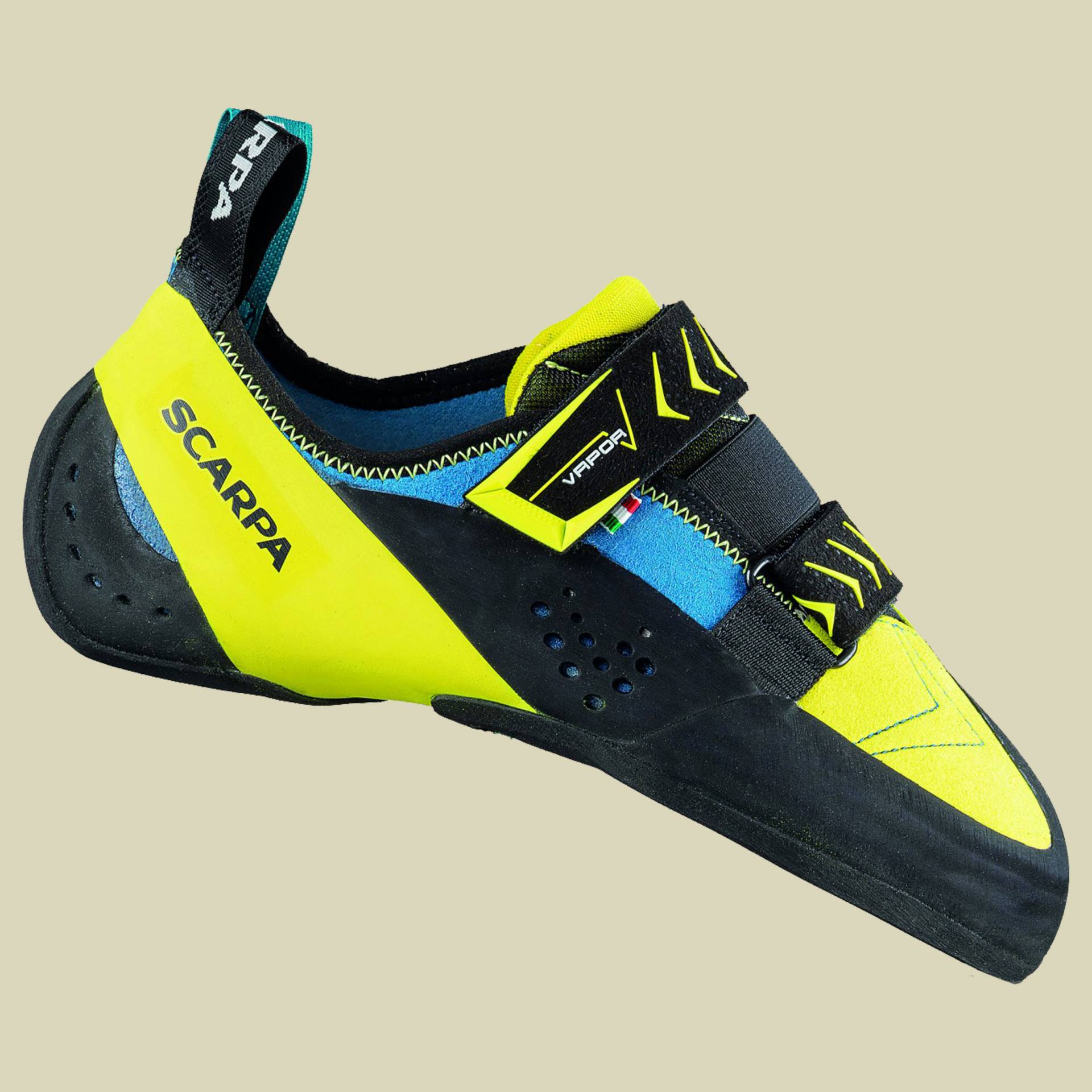 Vapor V Men ocean/yellow 44,5 von Scarpa Schuhe