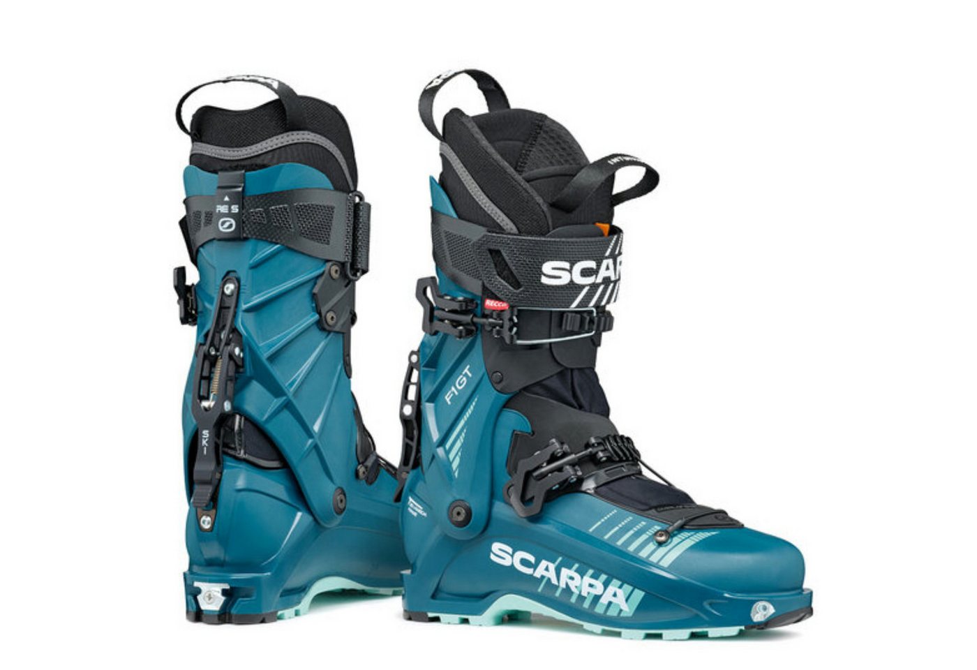 Scarpa F1 GT Wmn - Damen Tourenskischuh - petrol/aqua Skischuh Scarpa F1 GT Wmn - Damen Tourenskischuh - petrol/aqua Skischuh von Scarpa