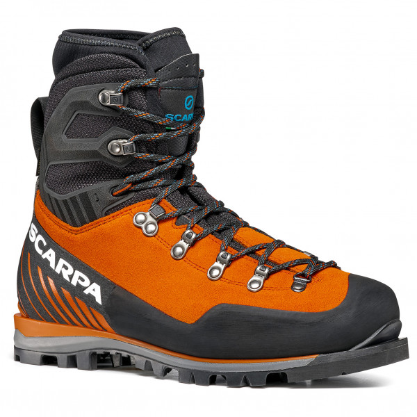 Scarpa - Mont Blanc Pro GTX - Bergschuhe Gr 43,5 orange/grau von Scarpa