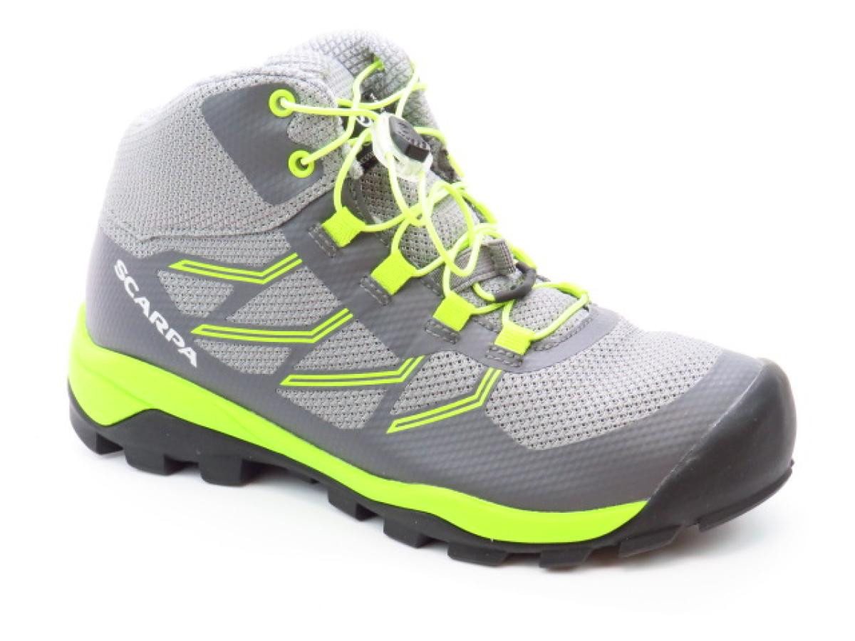 Scarpa Netron MID Kid WP gray/li Wanderschuh Scarpa Netron MID Kid WP gray/li Wanderschuh von Scarpa