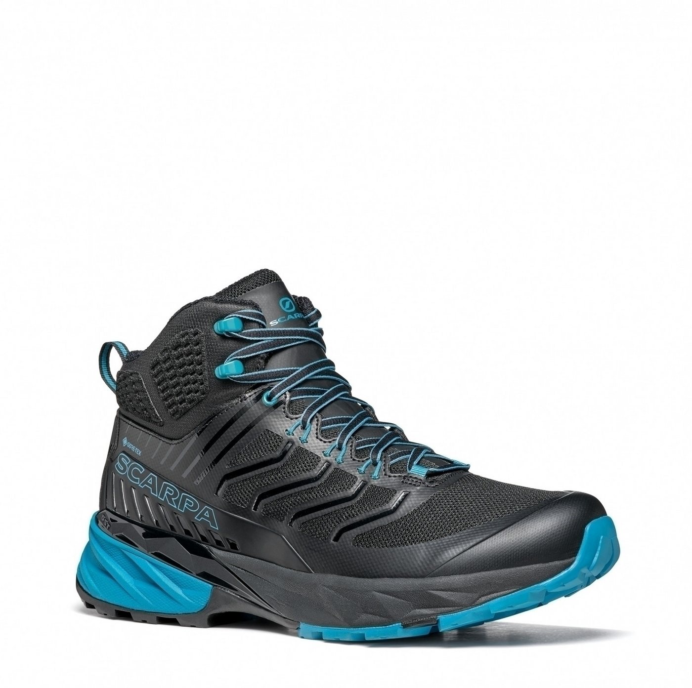 Scarpa Rush Mid GTX Herren Laufschuh schwarz/blau Wanderschuh Scarpa Rush Mid GTX Herren Laufschuh schwarz/blau Wanderschuh von Scarpa