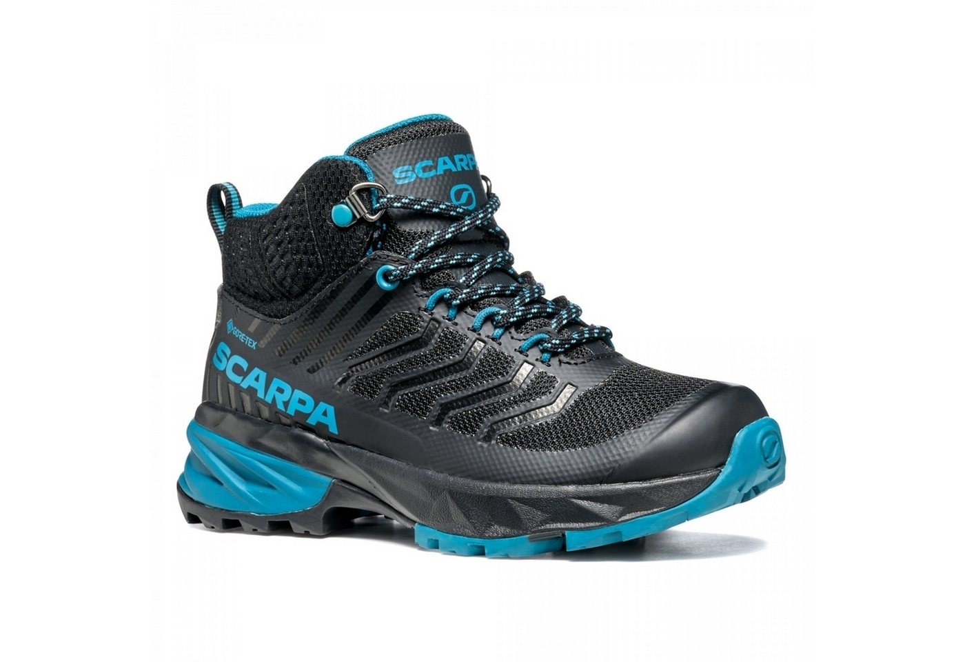 Scarpa Rush Mid Kid GTX Kinder Trekkingschuh schwarz/blau Wanderschuh Scarpa Rush Mid Kid GTX Kinder Trekkingschuh schwarz/blau Wanderschuh von Scarpa