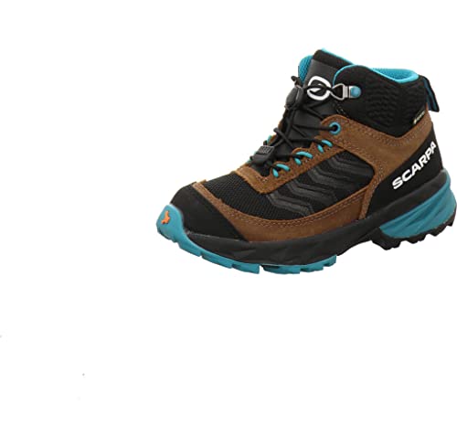 Scarpa Schuhe Rush Mid S Kid GTX Größe 34 dark brown/ottanio von Scarpa