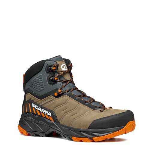 Scarpa Schuhe Rush TRK GTX Men Größe 43 desert/mango von Scarpa